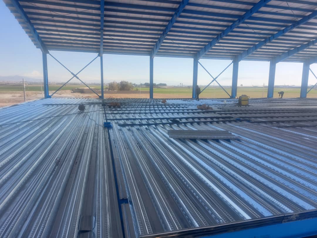 جوشکاری اسکلت فلزی